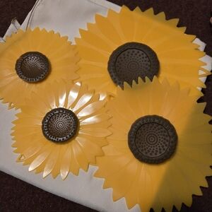 Charles Viancin Sunflower Silicone Lids Reusable Covers for Bowl And Pots